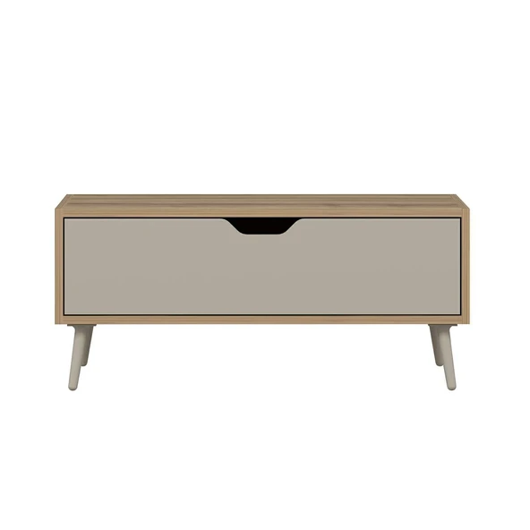 Minar Elina Ayaklı Orta Sehpa- Dore-Kumtaşı - Resim 6