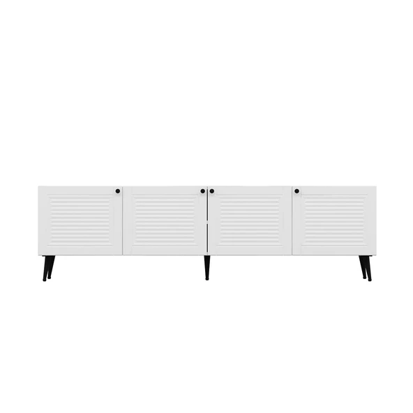 Minar Kale Tv Ünitesi Pandora - Beyaz Beyaz - Resim 5