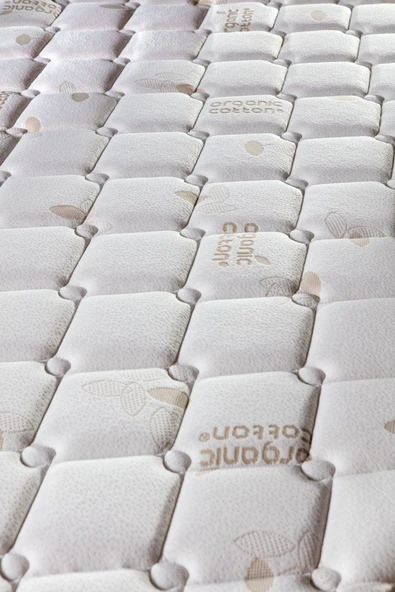 Minar Safir Tek Kişilik Full Ort Pedsiz Yaylı Yatak 120X200 - Resim 3