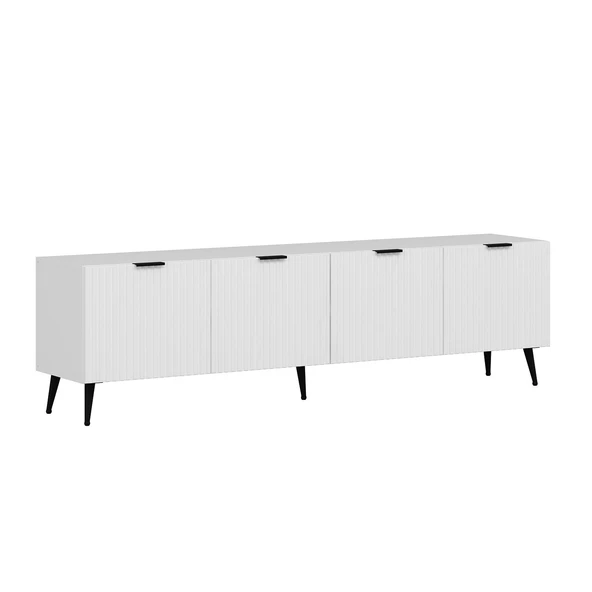 Minar Kale Tv Ünitesi Plus - Beyaz Beyaz - Resim 5