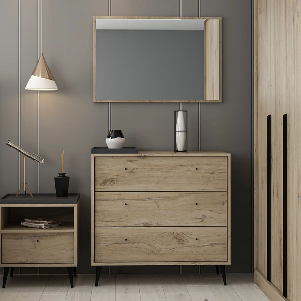 Minar Lara Şifonyer 3C - Senza - Resim 2