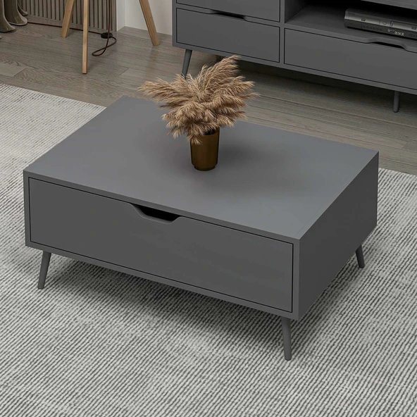 Minar Elina Ayaklı Orta Sehpa- Antr-Antr - Resim 2