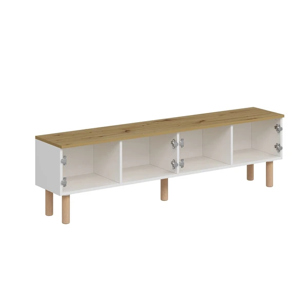 Minar Lotus Tv Unıtesı-Beyaz-Artisan - Resim 7