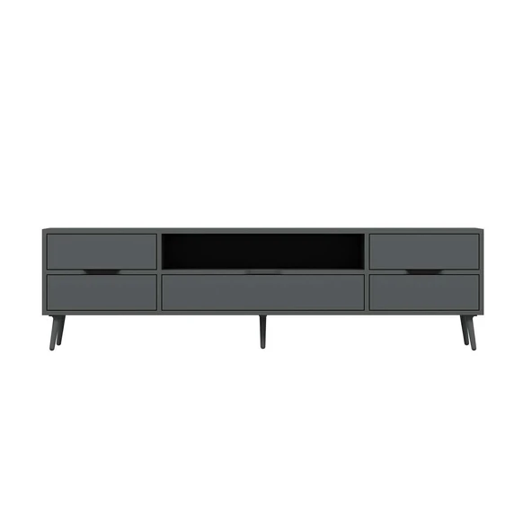 Minar Elina Ayaklı Tv Ünitesi Antr-Antr - Resim 6