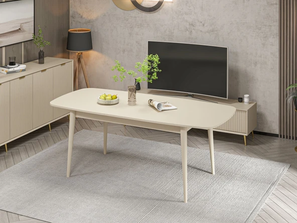 Minar Kale Luxe Yemek Masası-Kumtası/Ayak Kumtaşı - 2