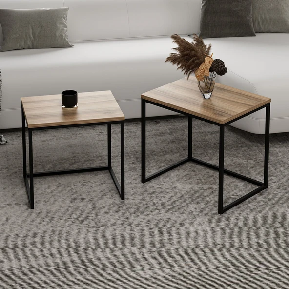 Minar Vera 2Li Zigon Sehpa-Dore - Resim 2