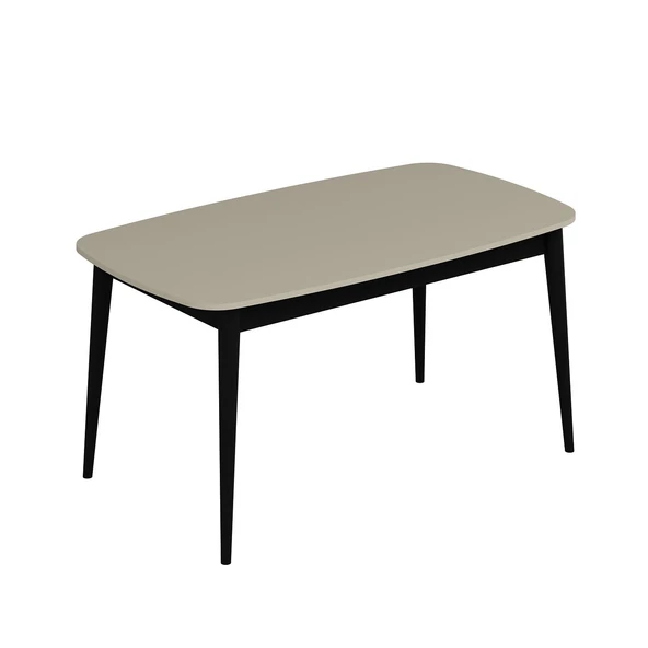 Minar Kg5353-Prıme Yemek Masası-Kumtası-Siyah - 5