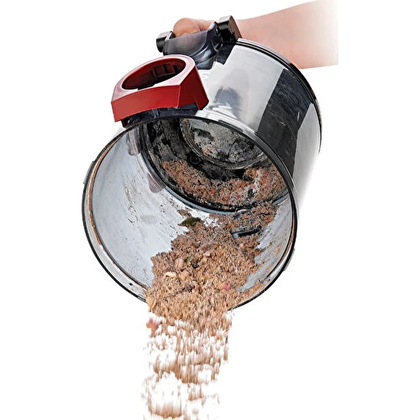 Sinbo SVC-8601 Cyclonic Toz Torbasız Elektrikli Süpürge Kırmızı 890W - 4