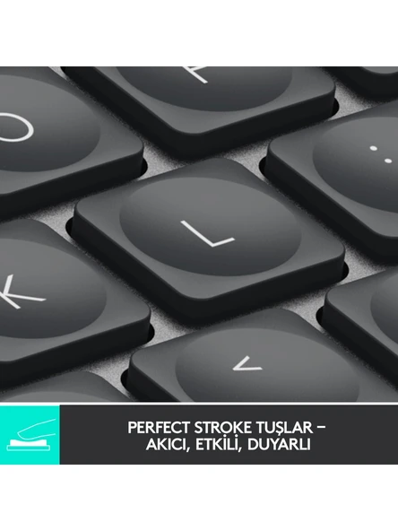 Logitech MX Keys Mini 920-010504 TKL Q Kablosuz Klavye - 2