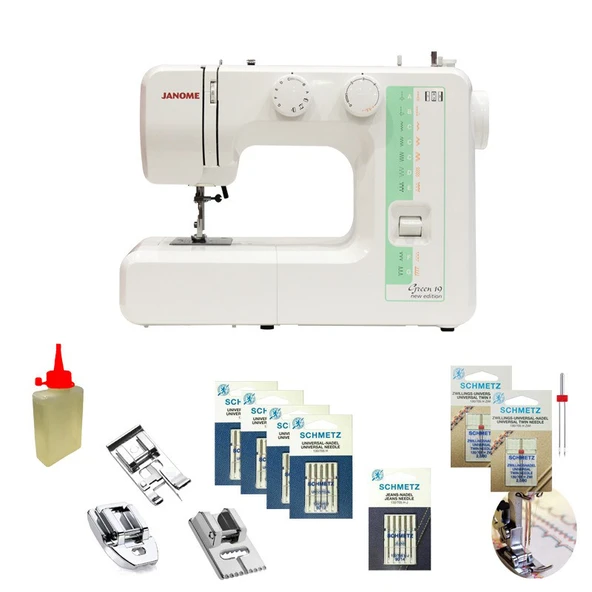 Janome Green 19 Dikiş Makinesi - Ayak ve İğne Setli