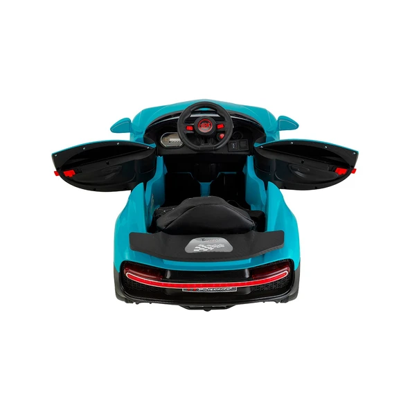 BABYHOPE 440 BUGO DRİVE AKÜLÜ ARABA TURKUAZ - 5