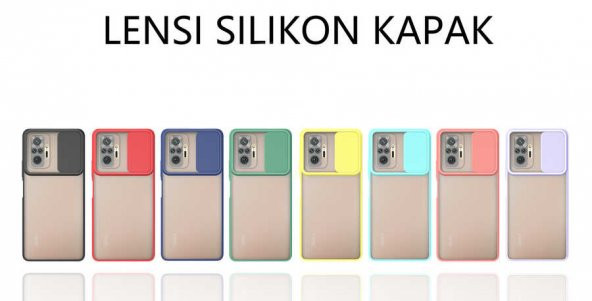 Xiaomi Redmi Note 10 Pro Kılıf Mat Yüzey Lensi Kapak - 2