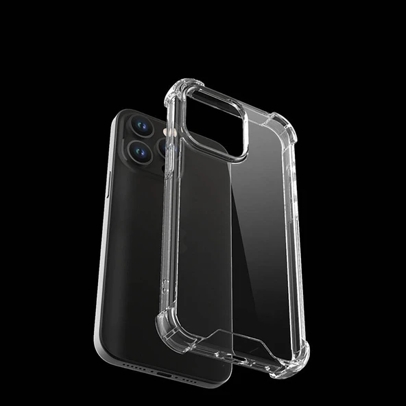 Samsung Galaxy Z Flip 6 Kılıf Şeffaf Köşe Korumalı Jelly Premium Şık Silikon Kılıf Şeffaf - 4