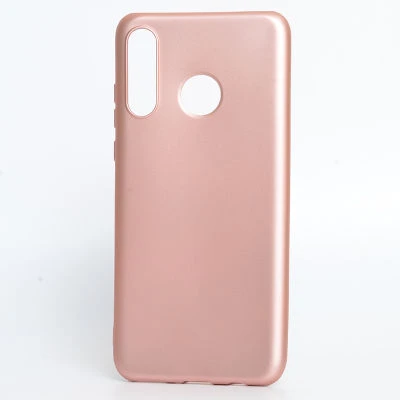 Huawei P30 Lite Kılıf Esnek Premier Silikon Kapak Rose