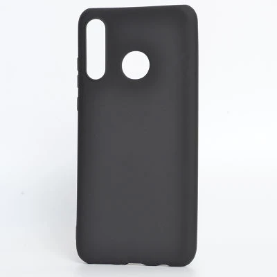 Huawei P30 Lite Kılıf Esnek Premier Silikon Kapak Siyah