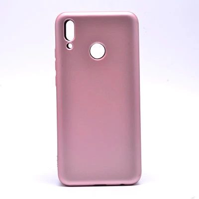 Huawei Y9 2019 Kılıf Esnek Premier Silikon Kapak Rose