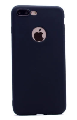 iPhone 7 Plus Kılıf Esnek Premier Silikon Kapak Siyah