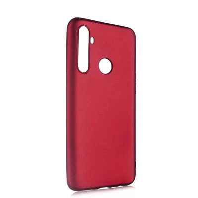 Realme 6İ Kılıf Esnek Premier Silikon Kapak Bordo