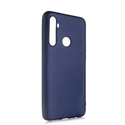 Realme 6İ Kılıf Esnek Premier Silikon Kapak Lacivert