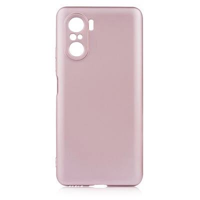 Redmi K40 Kılıf Esnek Premier Silikon Kapak Rose