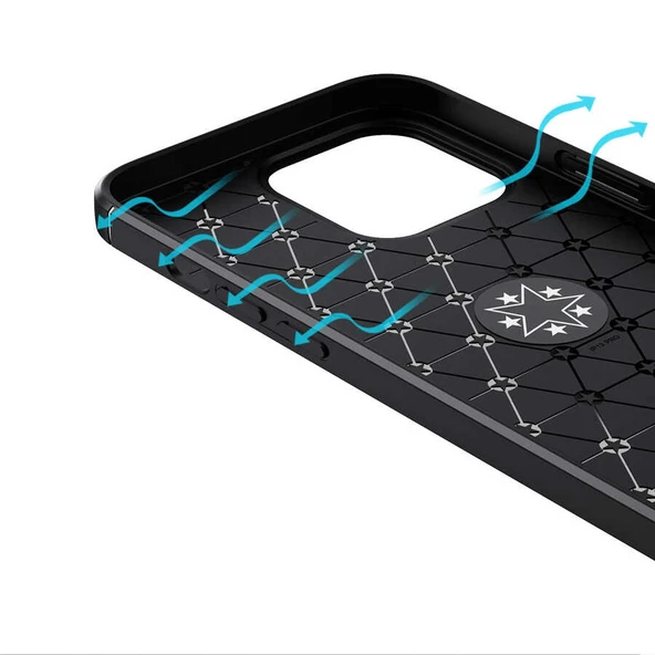 Samsung Galaxy M52 Ultra Koruma Sağlayan Stant Özellikli Yüzüklü Ravel Silikon Kılıf Siyah Kırmızı - 3