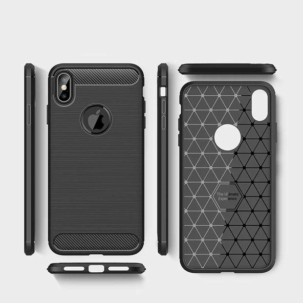 Huawei P20 Pro Ultra Koruma Sağlayan Şık Room Silikon Kılıf Siyah - 4