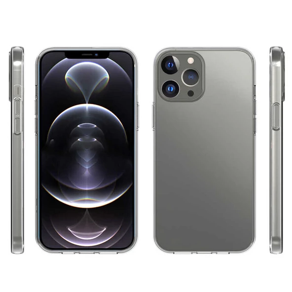Huawei P Smart Kılıf Esnek ve Şeffaf Sheer Premium TPU Silikon Kapak Şeffaf - 3