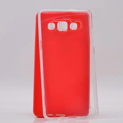 Samsung Galaxy A5 Kılıf Esnek ve Şeffaf Sheer Premium TPU Silikon Kapak Şeffaf