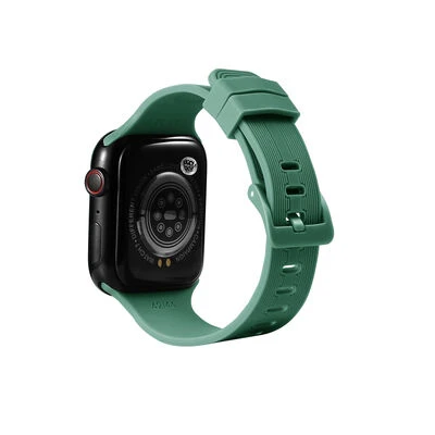 TechnoGuru  Apple Watch 40mm Kordon Soft Renkli Esnek Silikon KRD23  Yeşil