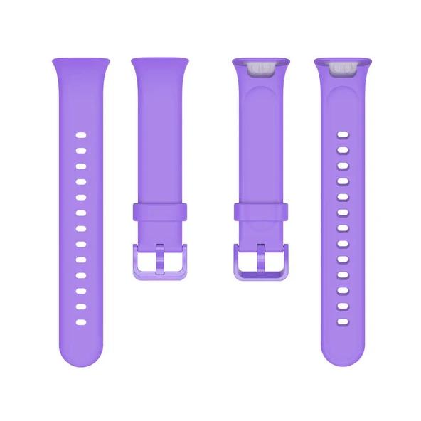 TechnoGuru  Xiaomi Mi Band 7 Pro Kordon Esnek Silikon Yapılı Şık KRD70  Beyaz - 2