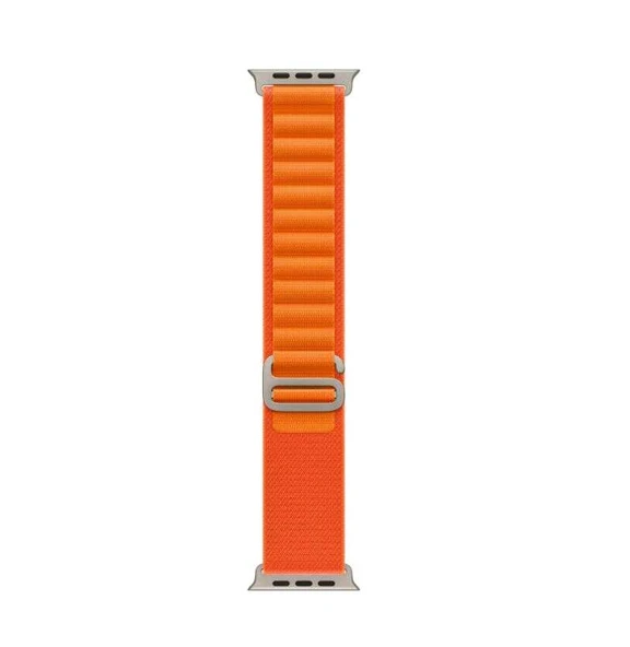 TechnoGuru  Apple Watch 44mm Kordon Hasır Örgülü Bükülmelere Dayanıklı Şık KRD74  Yeşil - 4