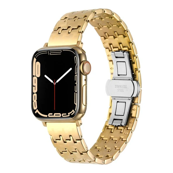 TechnoGuru  Apple Watch 40mm KRD86 Metal Kordon  Gold