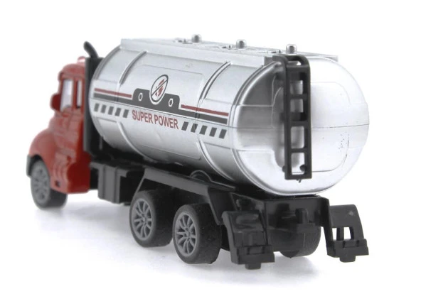 Çek Bırak Metal Mini Yakıt Tankeri - 3