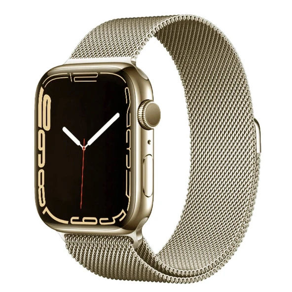 TechnoGuru  Apple Watch Ultra 49mm Band01 Metal Kordon  Gold