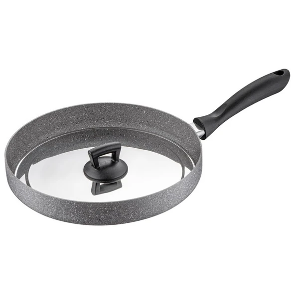 Emsan Rosa 30cm Granit Balık Tavası - 6