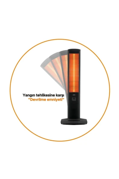 UFO Micatronic 1900 W Kule Tipi Isıtıcı Tower 1900 - 4
