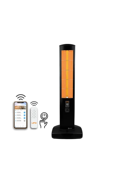 UFO Erciyus Smart 2300 W Mobil Uyumlu Kule Tipi Isıtıcı - 2