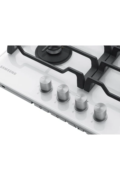 SAMSUNG NA64M7100AW Beyaz Cam Ankastre Ocak - 3