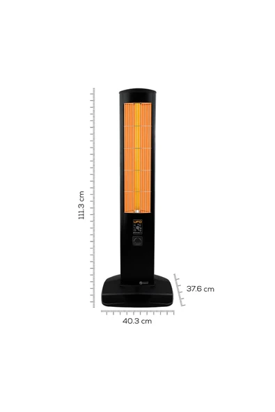 UFO Erciyus Smart 2300 W Mobil Uyumlu Kule Tipi Isıtıcı - 4