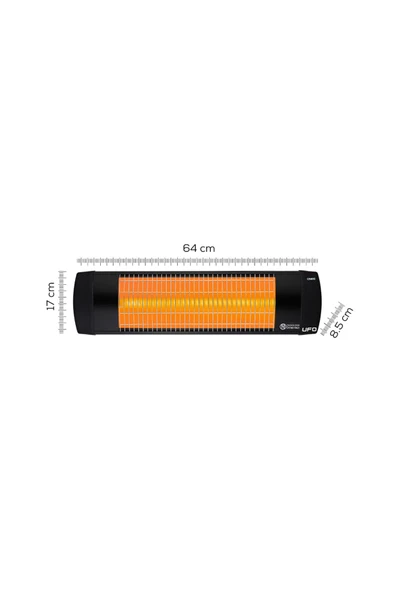 UFO Omri 12 Termostatlı Hem Yatay Hem Dikey Isıtıcı - 2