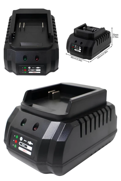 HIZLI ŞARJ CİHAZI SİYAH ürün görseli 1