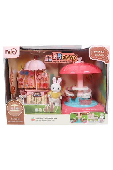 Bay Dreamy Eğlence Parkı Seti: Dönen Salıncak ve Daha Fazlası