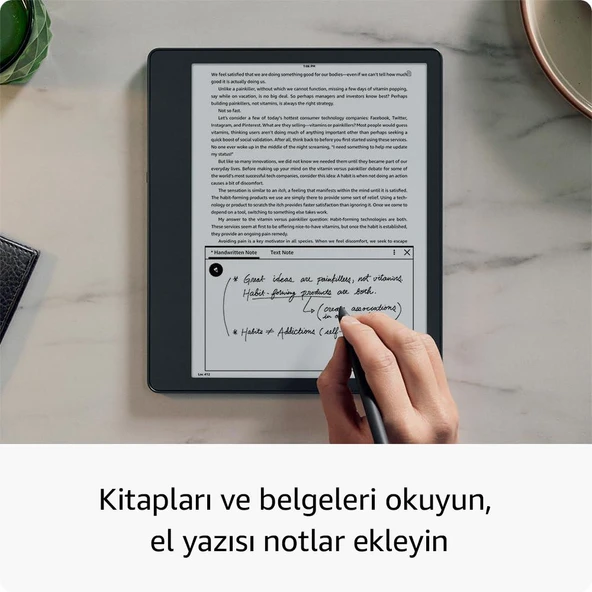 Amazon Kindle Scribe 16GB Premium Pen 2024  - Tungsten - 7
