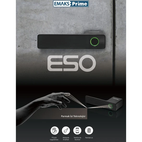 Emaks Prime Akıllı Kilit E50
