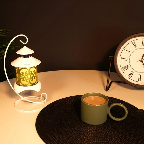 Mikado MD-20BT Beyaz 5W 1200mAh BT-LED Işıklı Bluetooth Hoparlör - 6