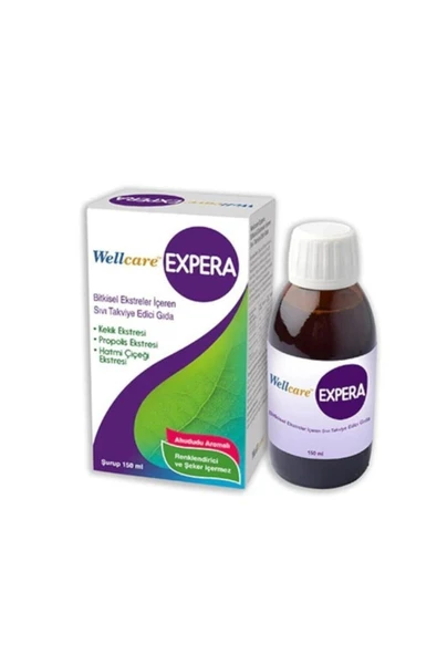 Wellcare Expera Bitkisel Şurup 150 Ml ürün görseli 1