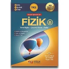 YKS Fizik B Ders İşleme Kitabı Sayısal Öğrenciler İçin Nitelik Yayınları