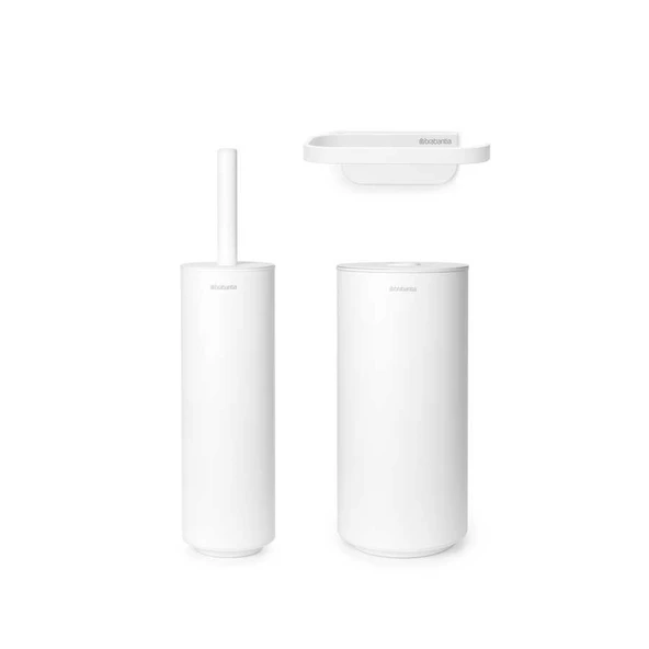 Brabantia Mindset Whıte 3 Parça Tuvalet Aksesuarı Seti - 2