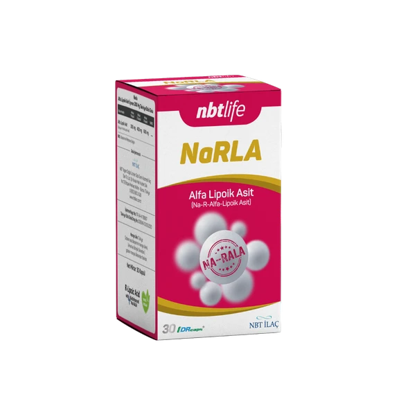 NBT Life Narla Alfa Lipoik Asit 30 Kapsül