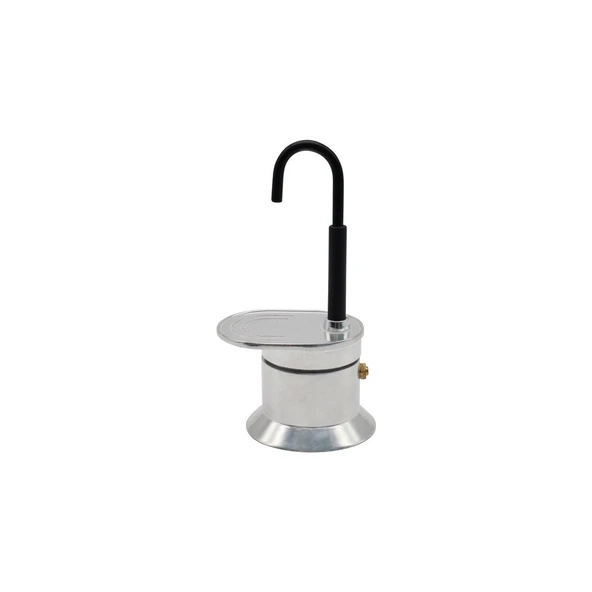 TAŞEV BOLOGNA GÜMÜŞ AÇIK MOKA POT T3504